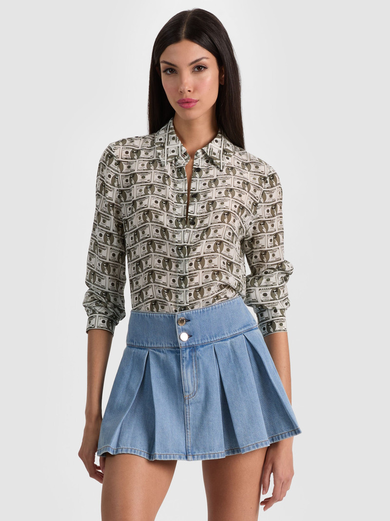 WILLA STACEFACE SILK BLOUSE 2
