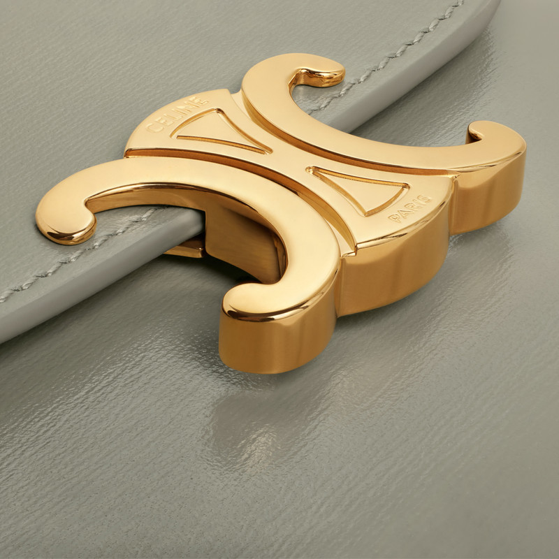 Small Wallet TRIOMPHE in Shiny calfskin 5