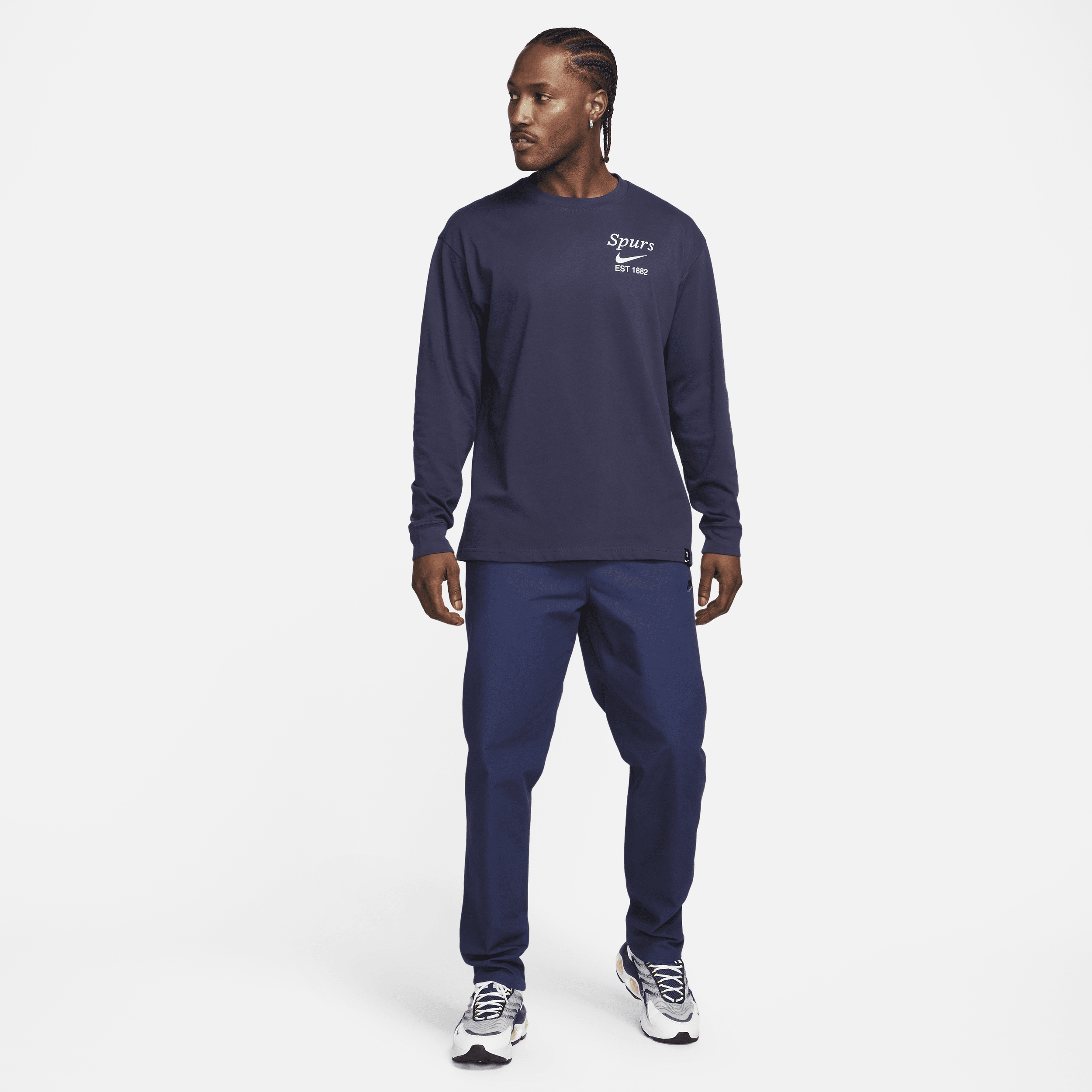 Tottenham Hotspur Nike Men's Soccer Max90 Long-Sleeve T-Shirt - 5