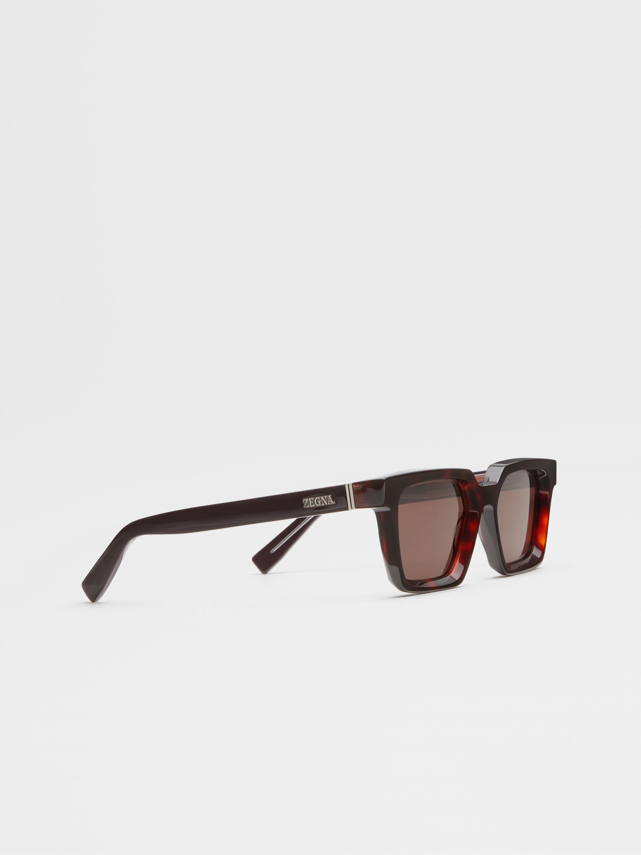 RED HAVANA ACETATE SUNGLASSES - 3