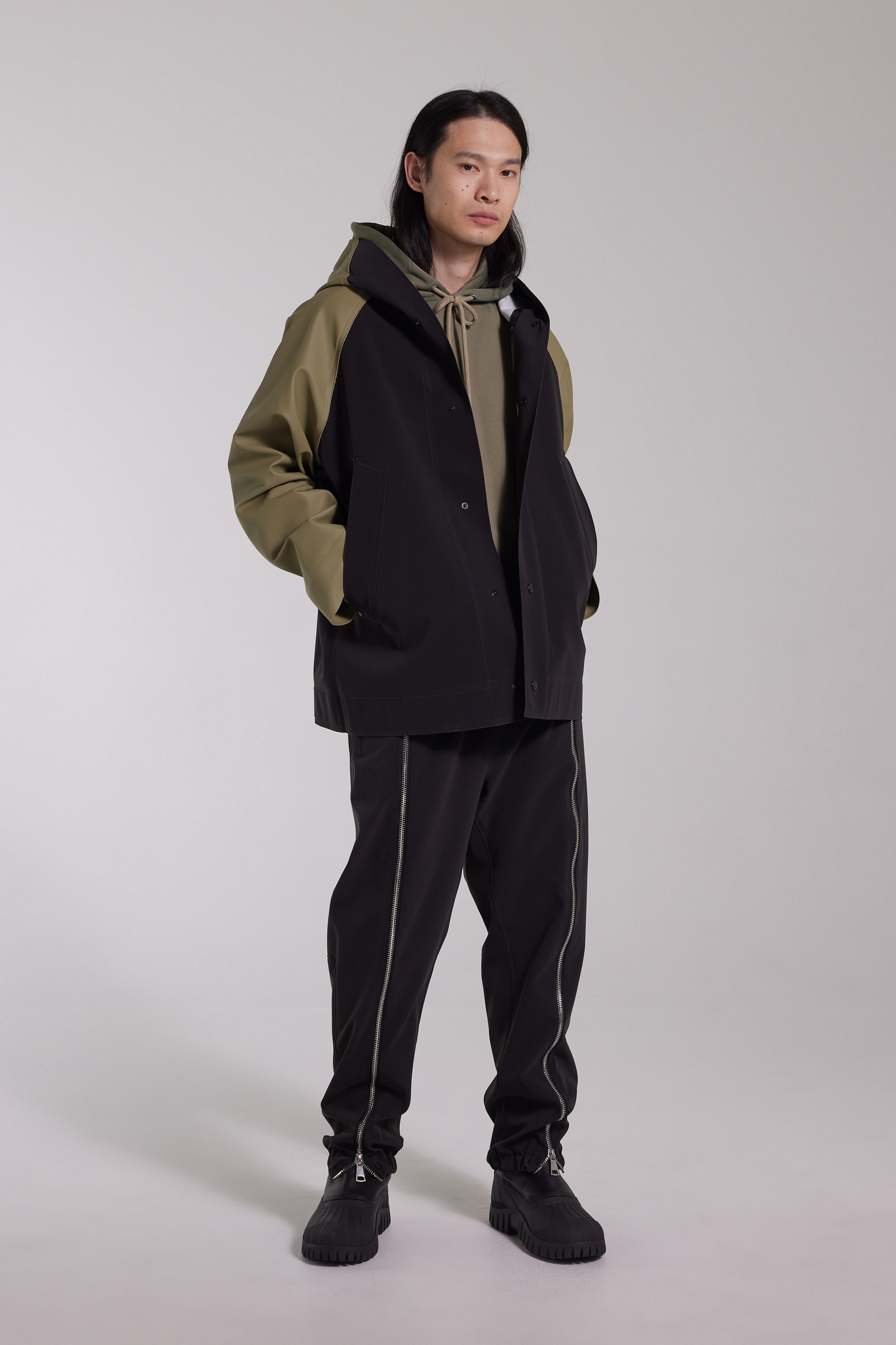 Bergamo Hooded Jacket Aloe - 8