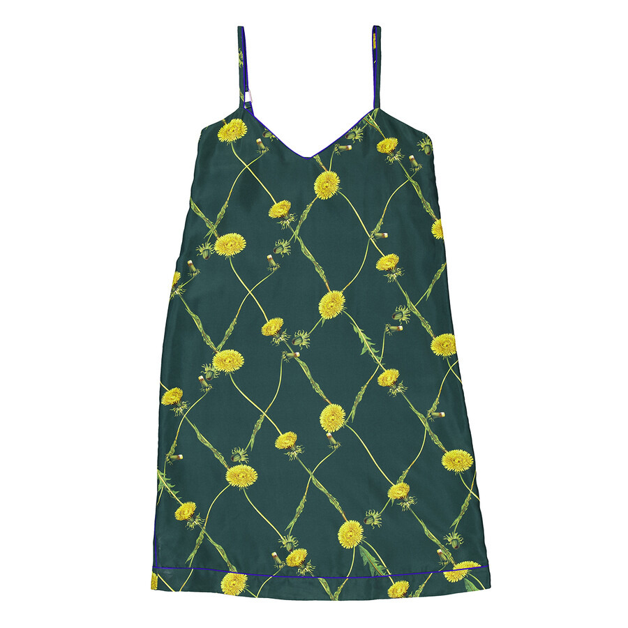 Burberry Dandelion Print Silk Dress - 2
