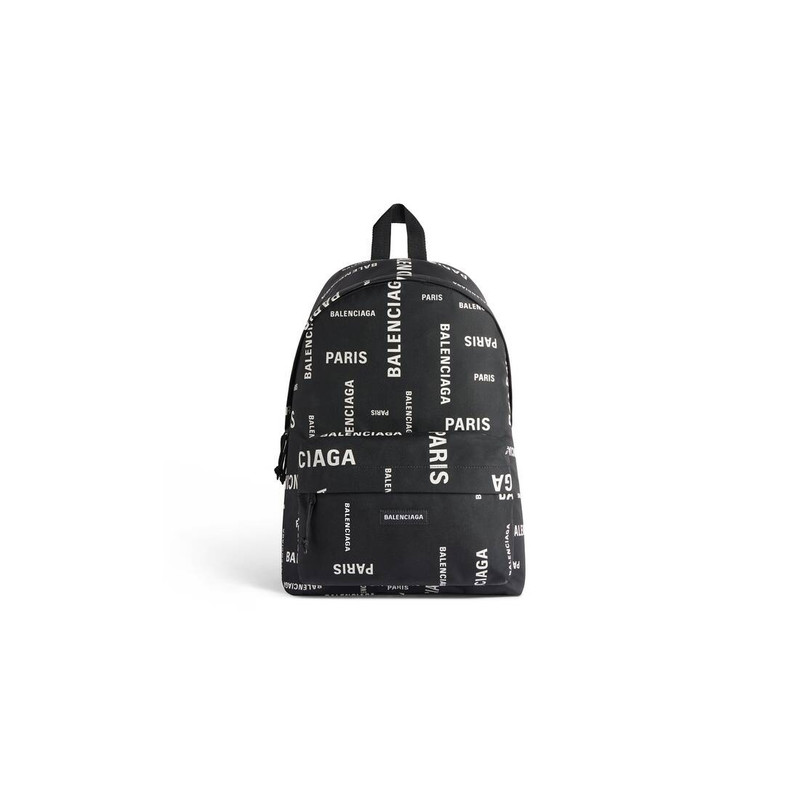 Men's Explorer Backpack Bal Paris Allover in Black 1