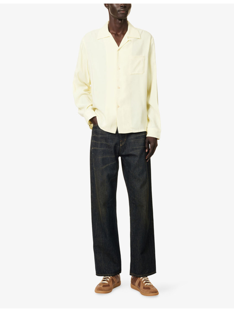 visvim Keesey Stitched-Collar Rayon Shirt outlook