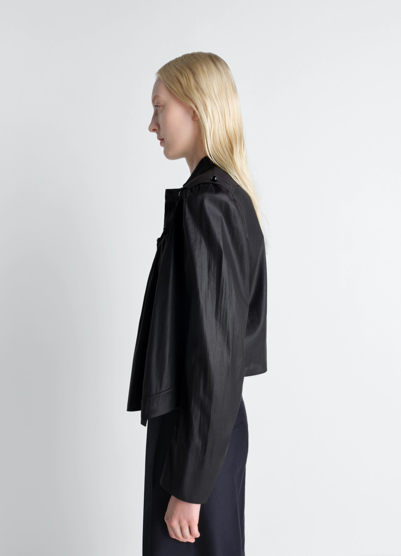 PLEATED BLOUSE IN CHINTZED TOILE 4