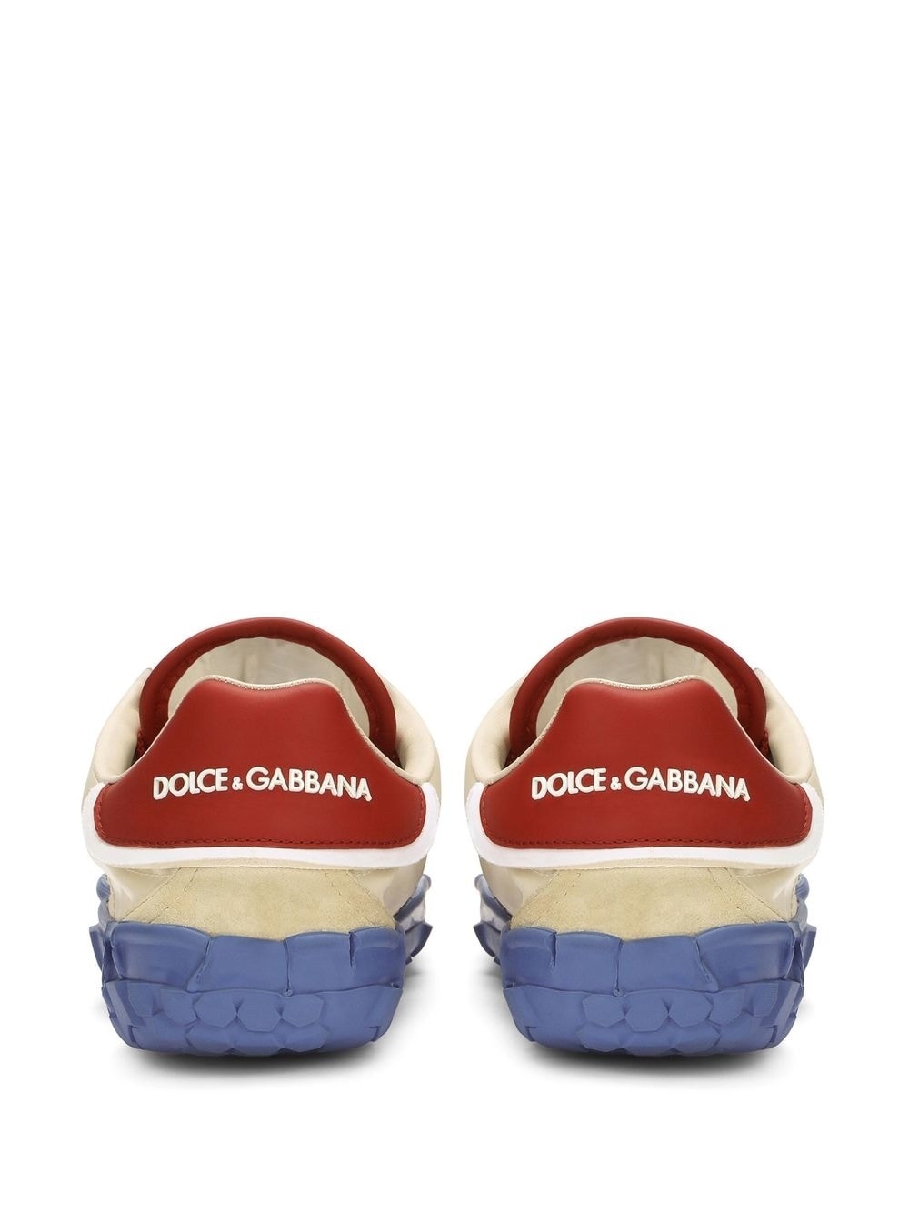 lace-up low-top sneakers - 3