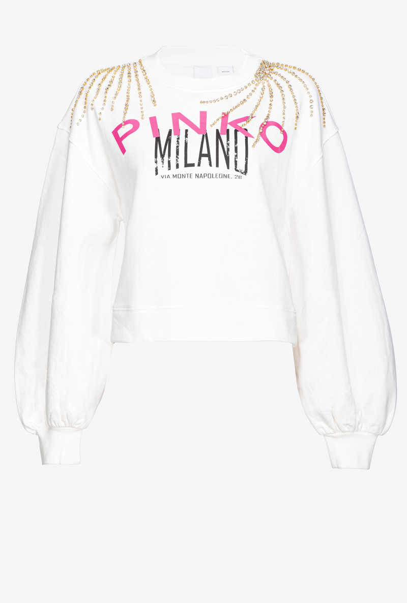 PINKO CITIES SWEATSHIRT 1