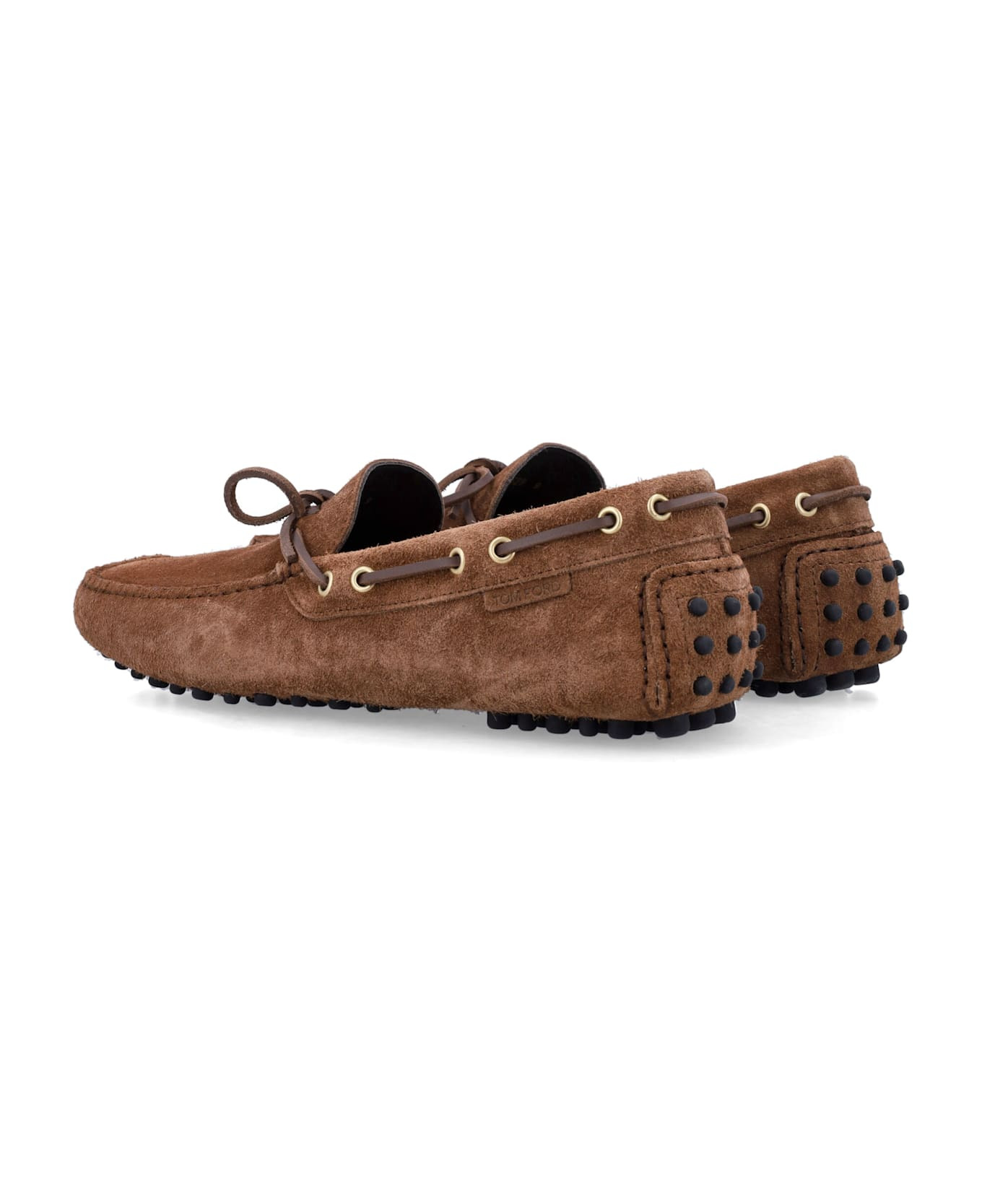 Suede Rod Driver Loafer - 4