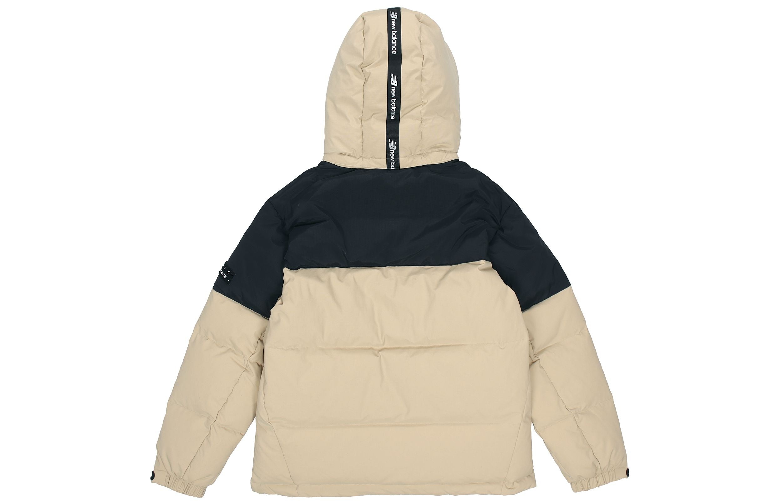 New Balance Winter Classic Down Jacket 'Beige Black' AMJ14323-BEI - 2