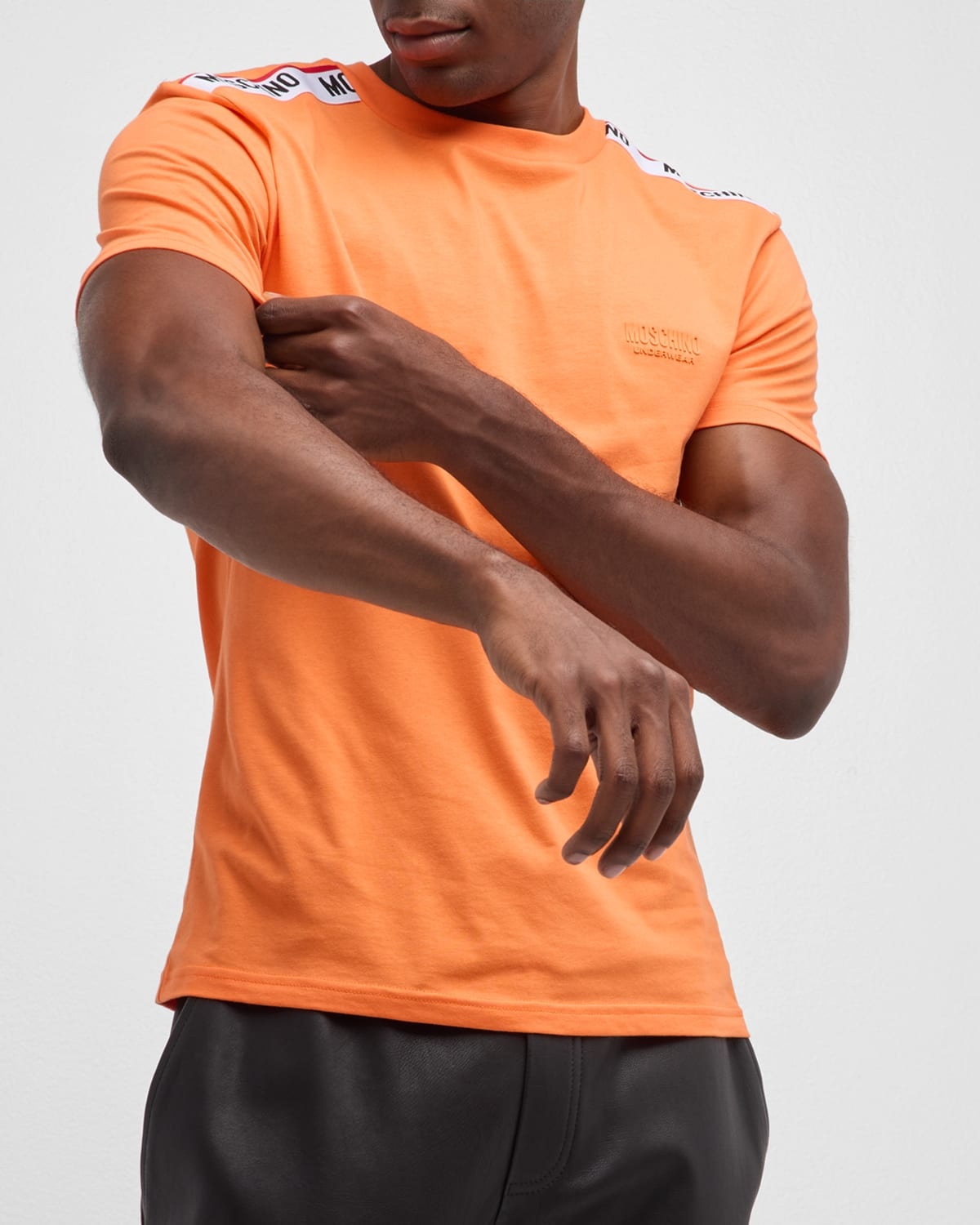 Men's T-Shirt with Shoulder Taping - 5