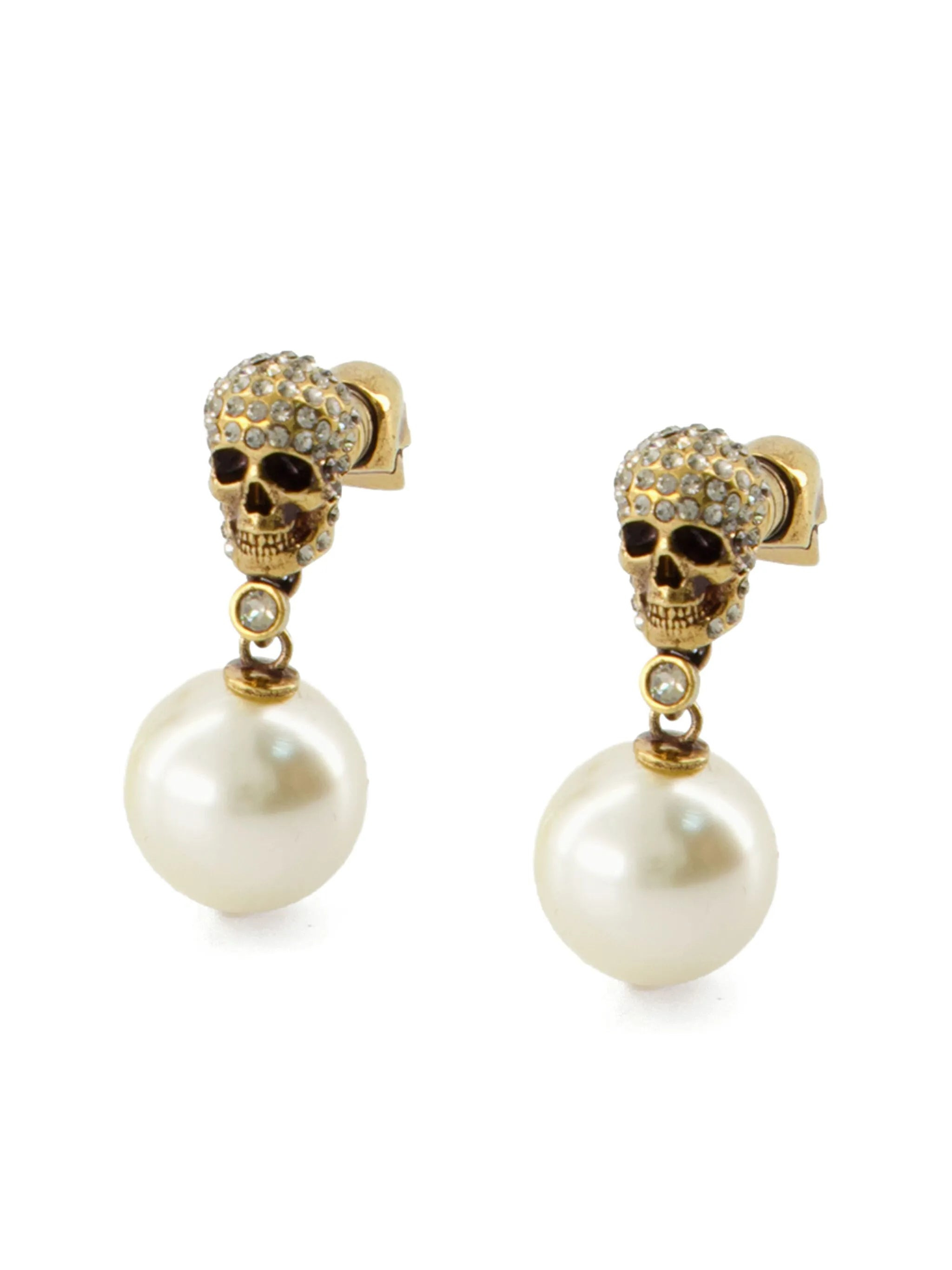 Pavé Skull Earrings - 3