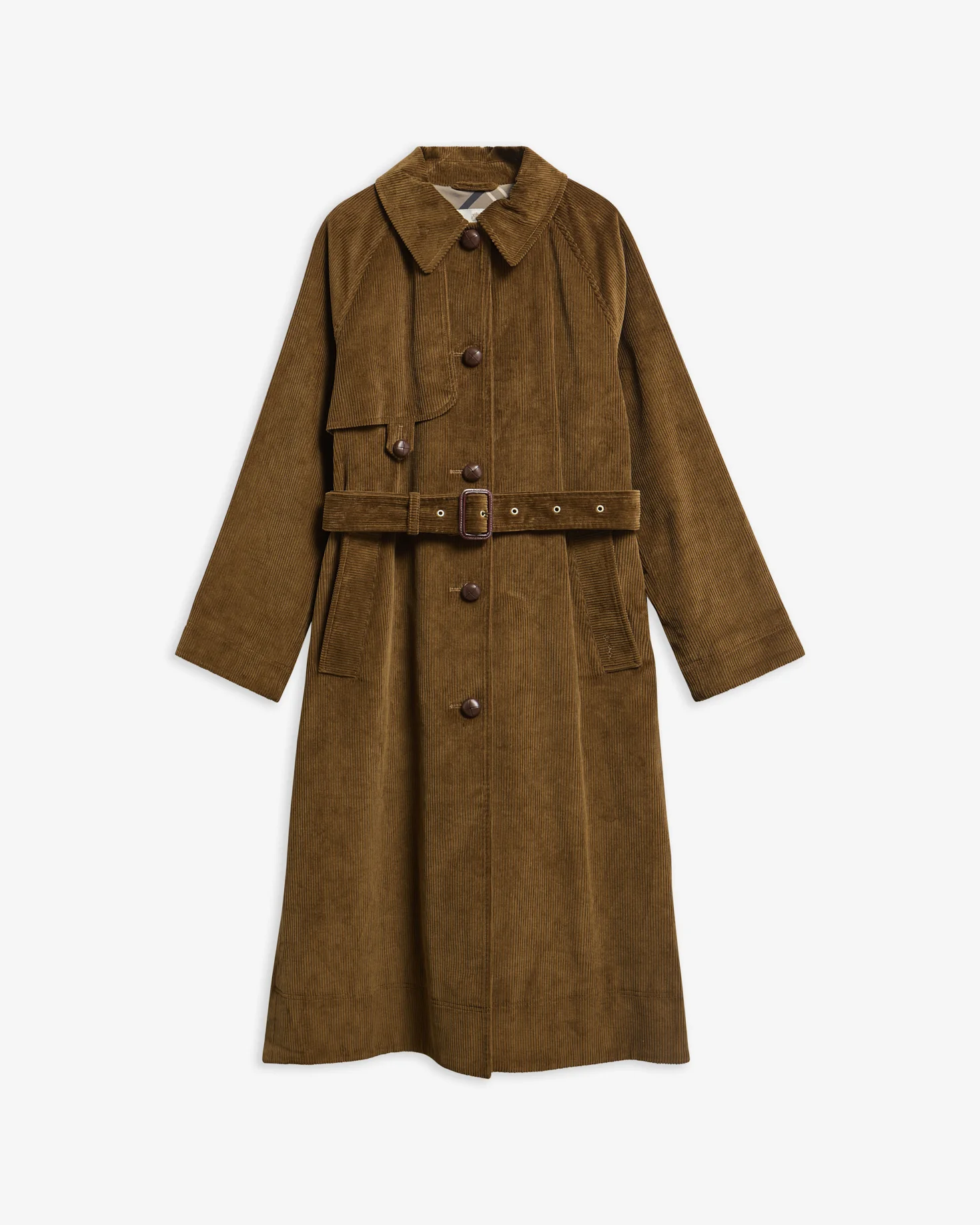 Antonella Cord Trench Coat - 1