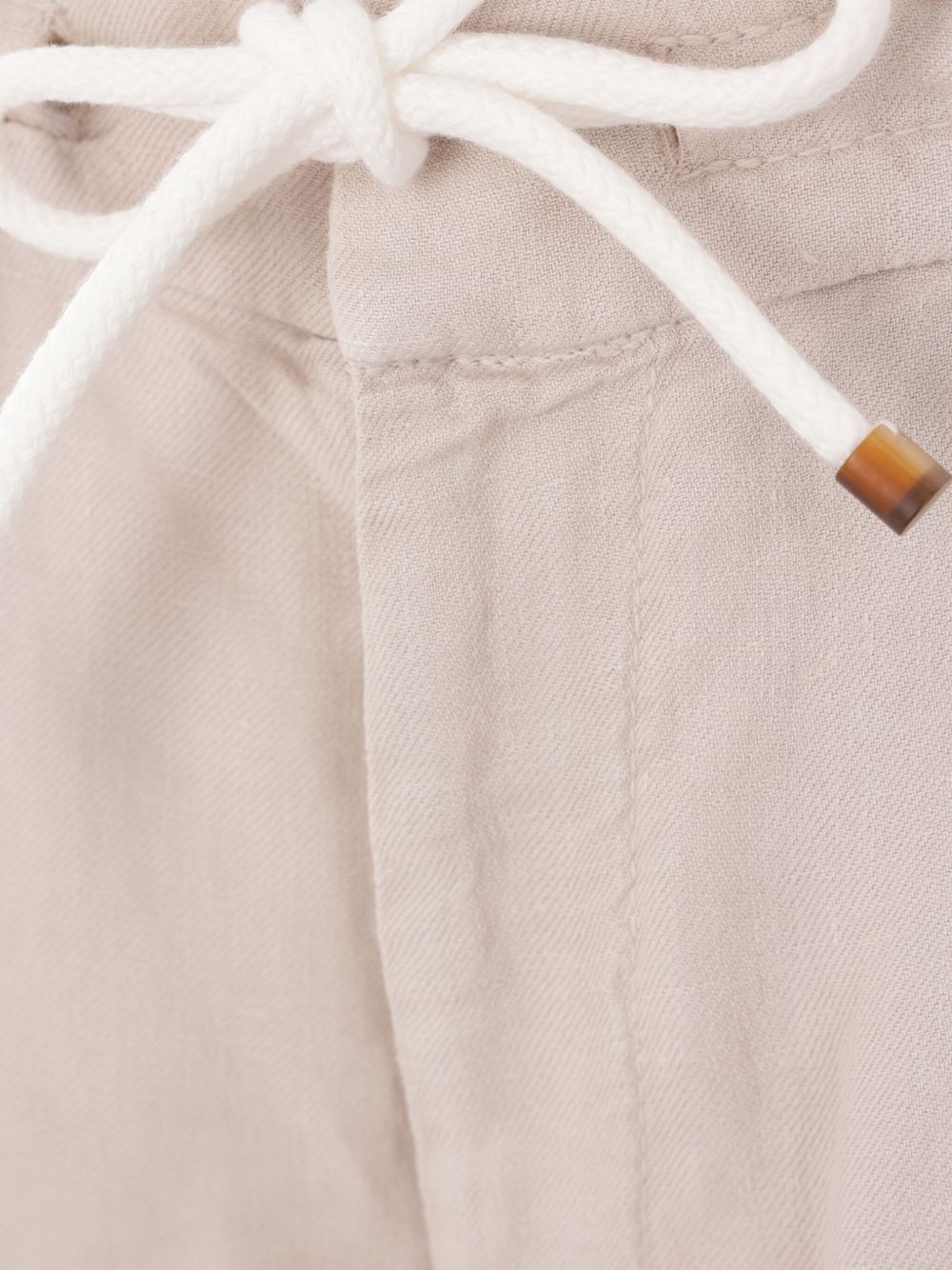linen track shorts - 3