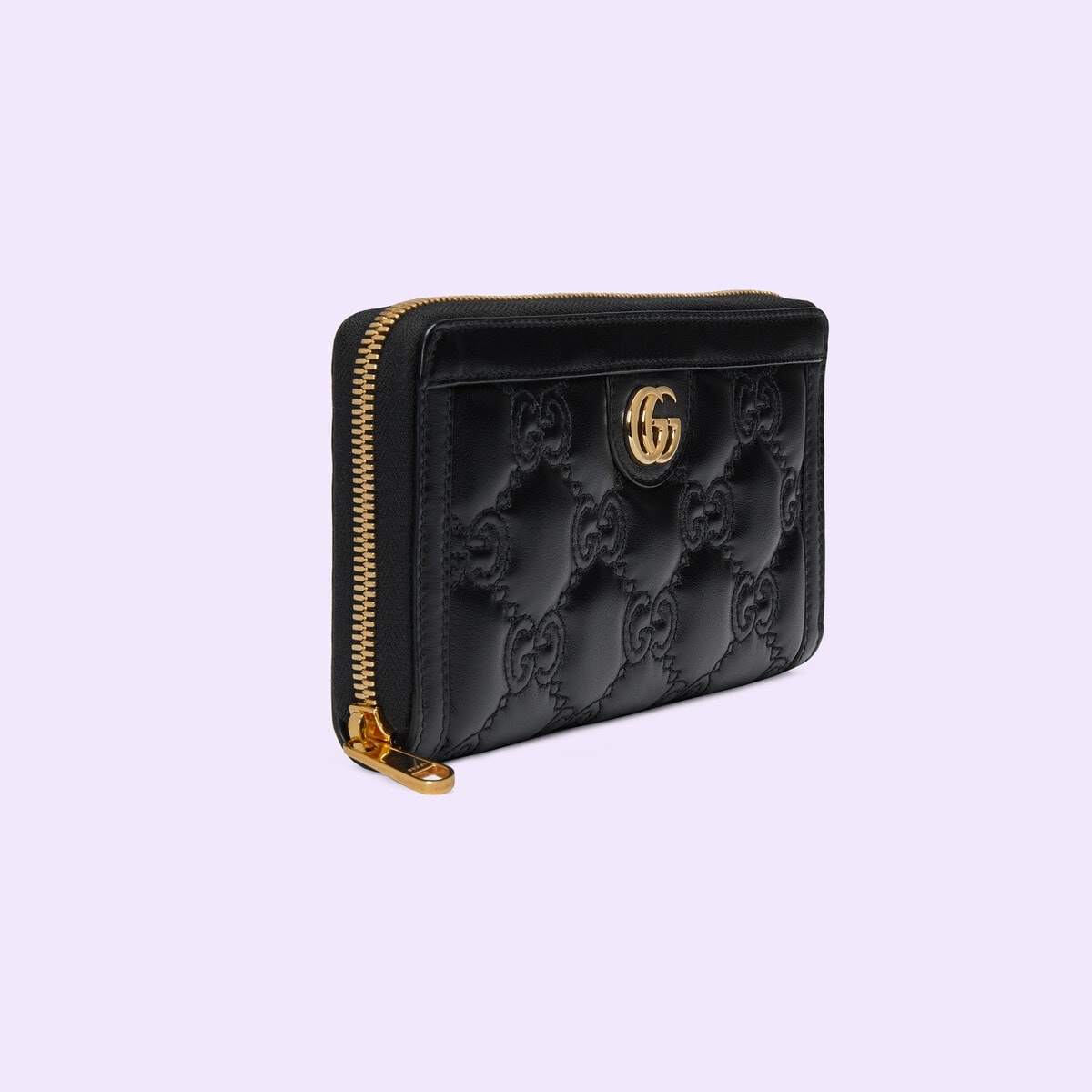 GG Matelassé zip-around wallet - 3