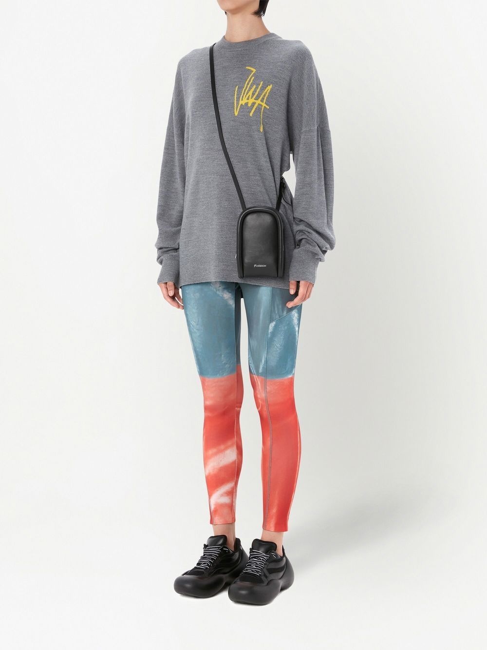 logo-intarsia merino-wool jumper - 2