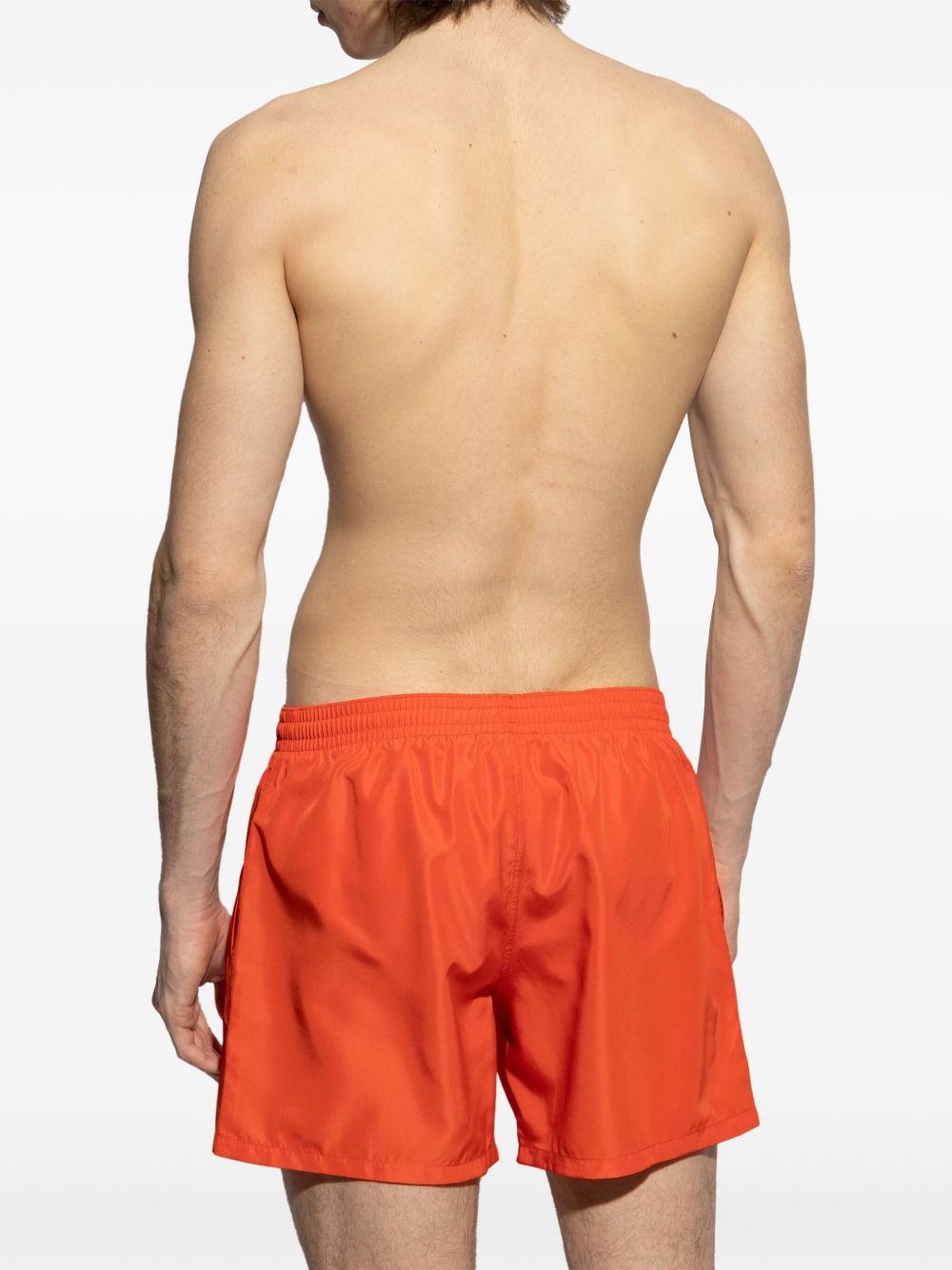logo-embroidered swim shorts - 3