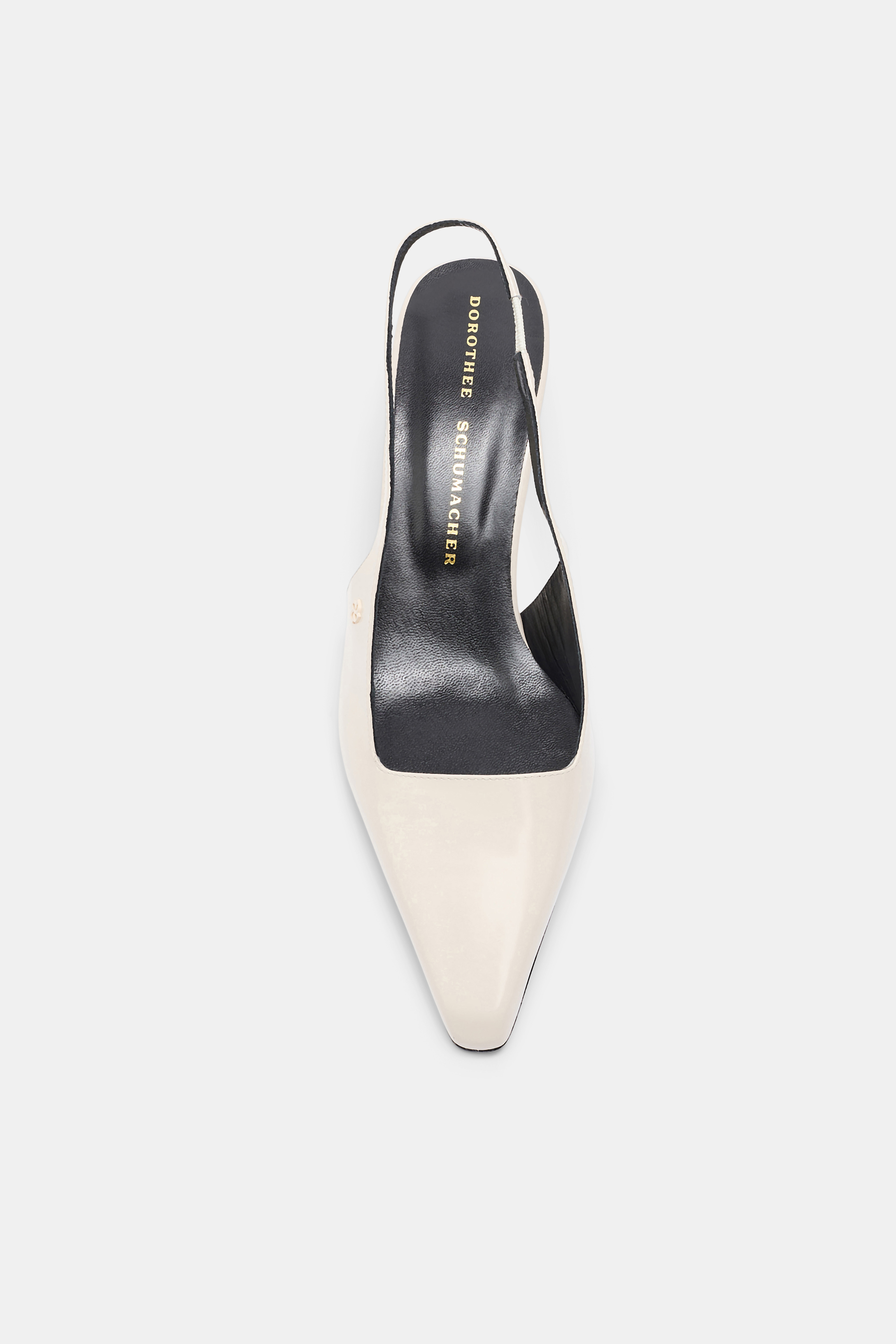 SUBTLE SHINE Wedge Slingback - 6