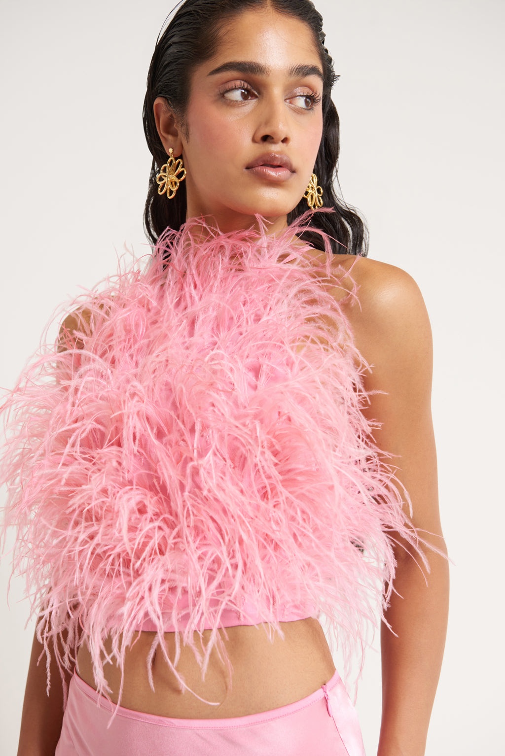JOEY FEATHER TOP - 1