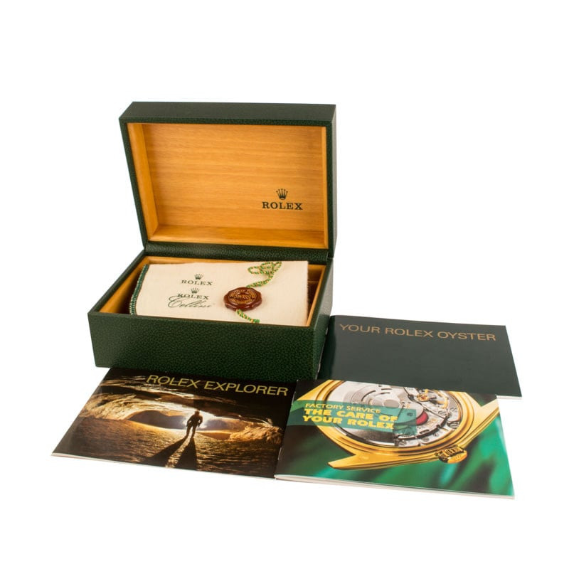 Used Rolex Explorer II 16570 White Dial - 4