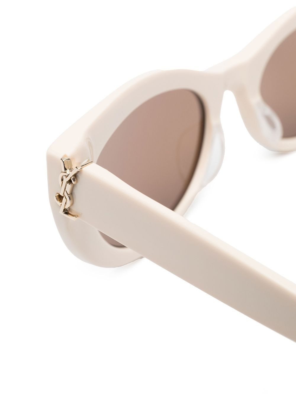 logo cat-eye frame sunglasses - 3