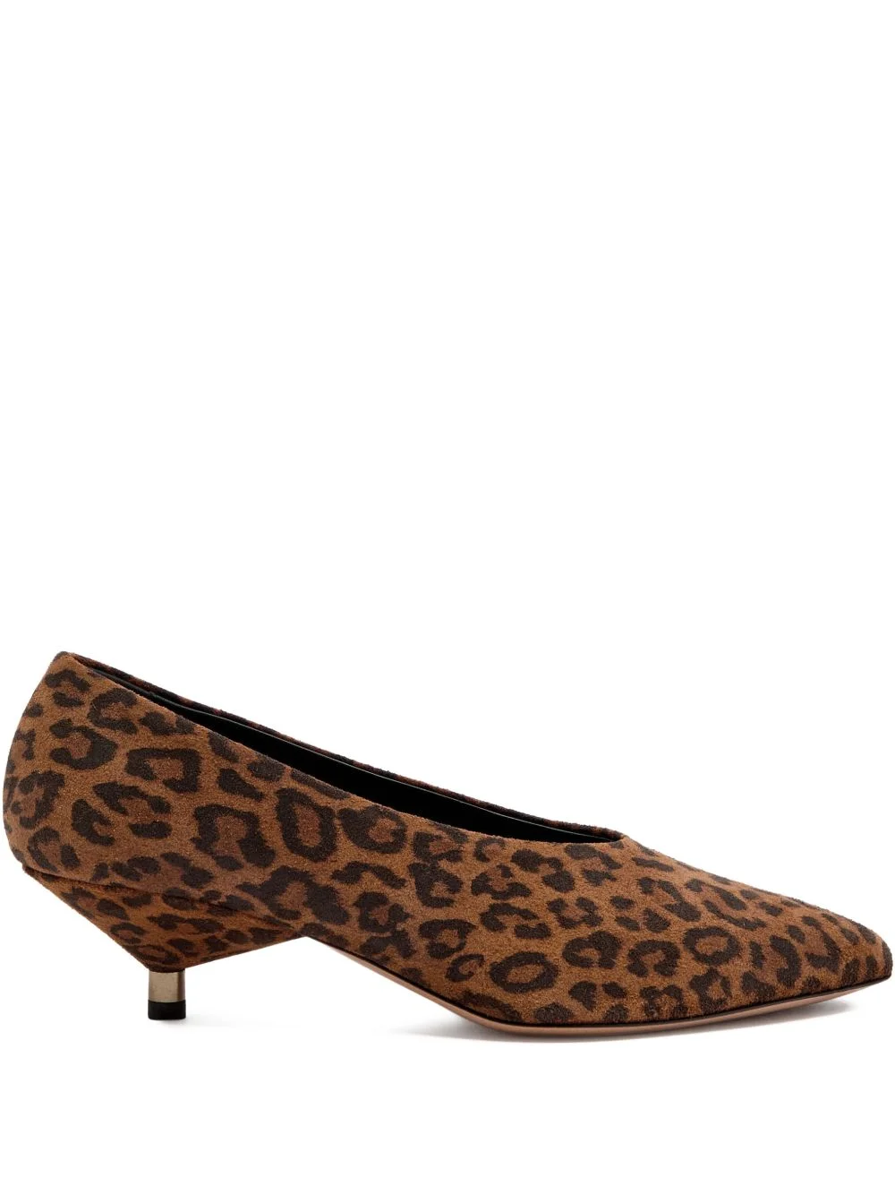 Ebisa leopard-print suede pumps - 1