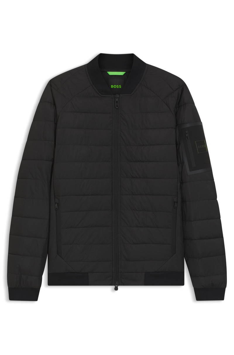 PADDED BOMBER JACKET WITH WATER-REPELLENT FINISH 1