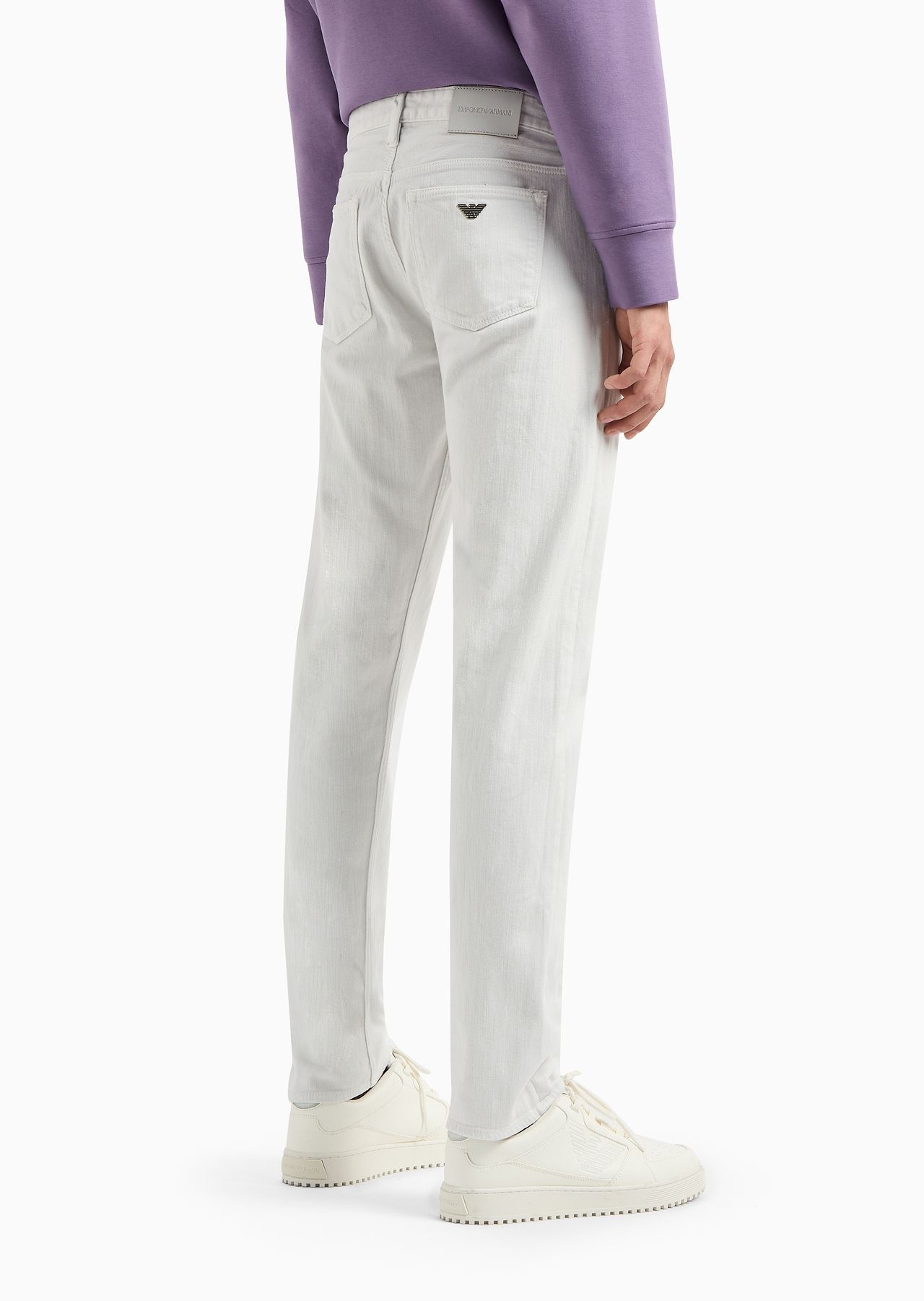 J75 Slim-fit jeans in garment-dyed comfort denim - 3