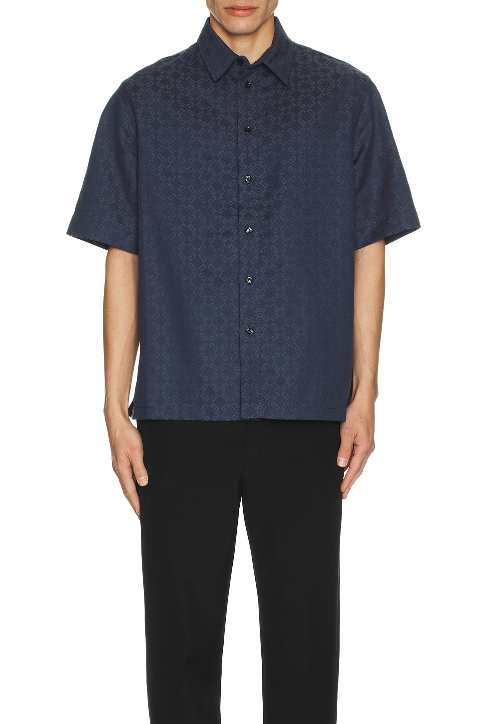 Monogram Jacquard Shirt - 4