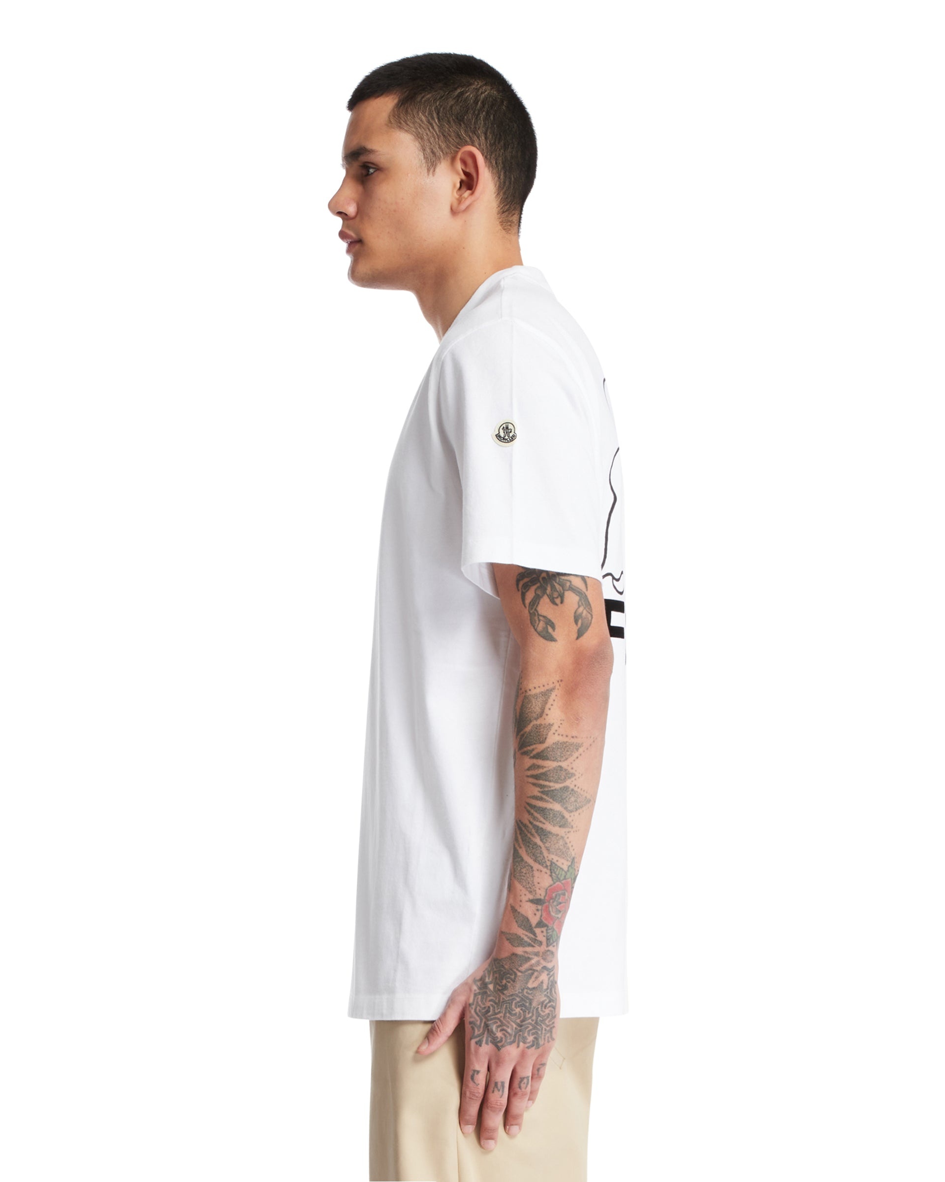 Moncler Genius x FRGMT White Cotton T-Shirt - 5