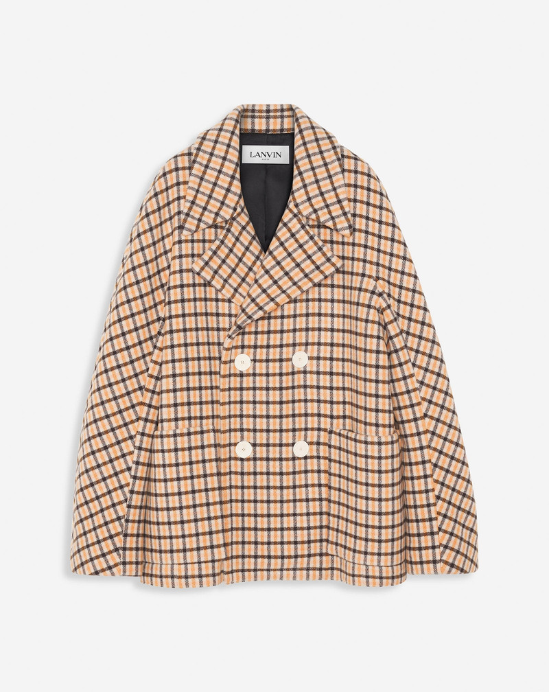 KIMONO-INSPIRED PEACOAT - 1