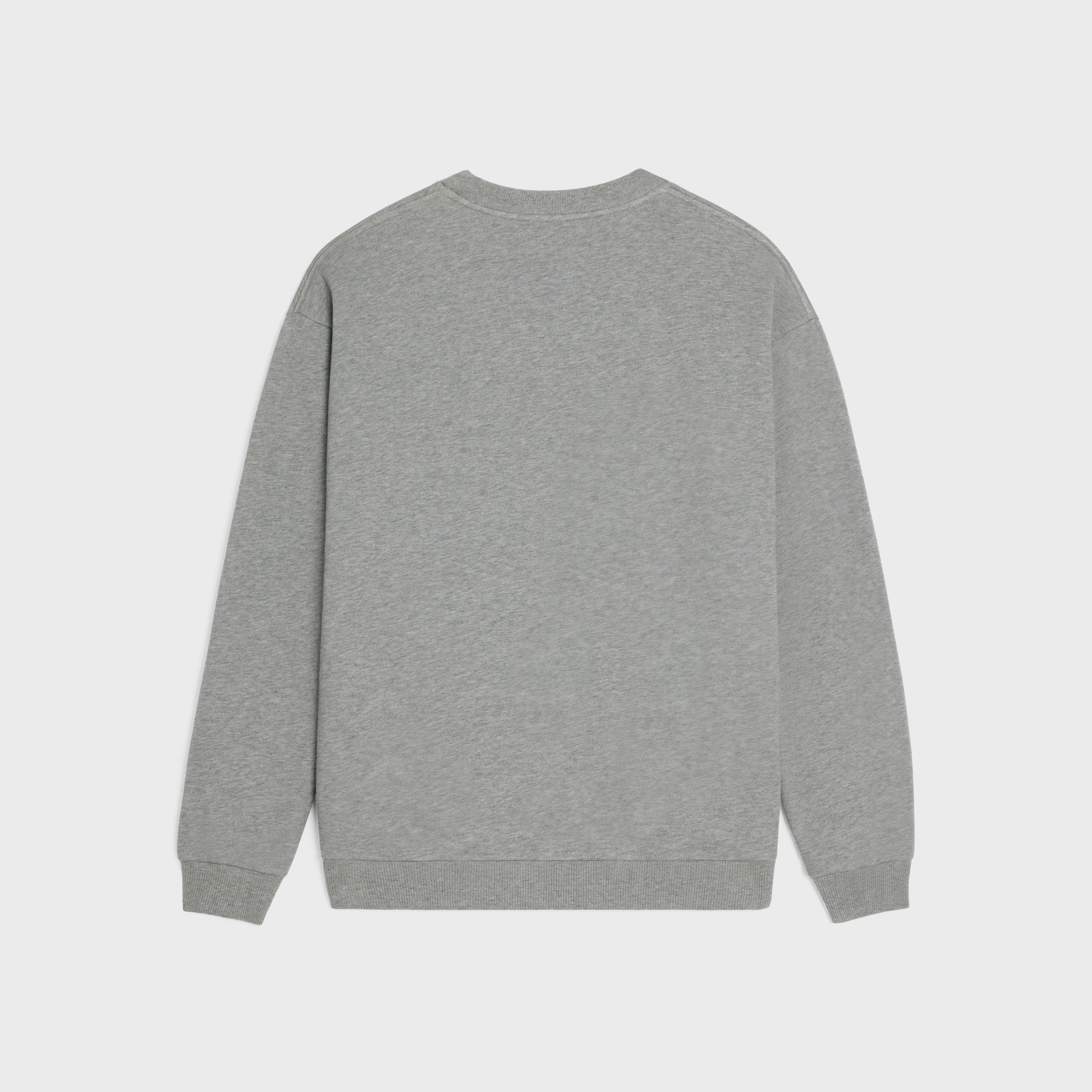 celine loose sweatshirt in COTTON FLEECE - 2