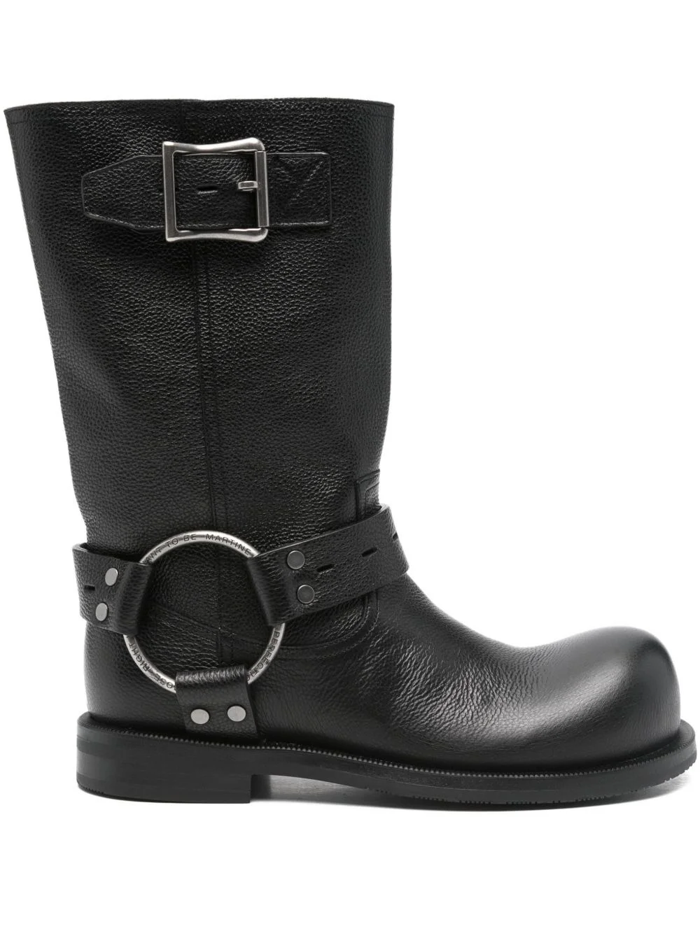 O-ring biker boots - 1