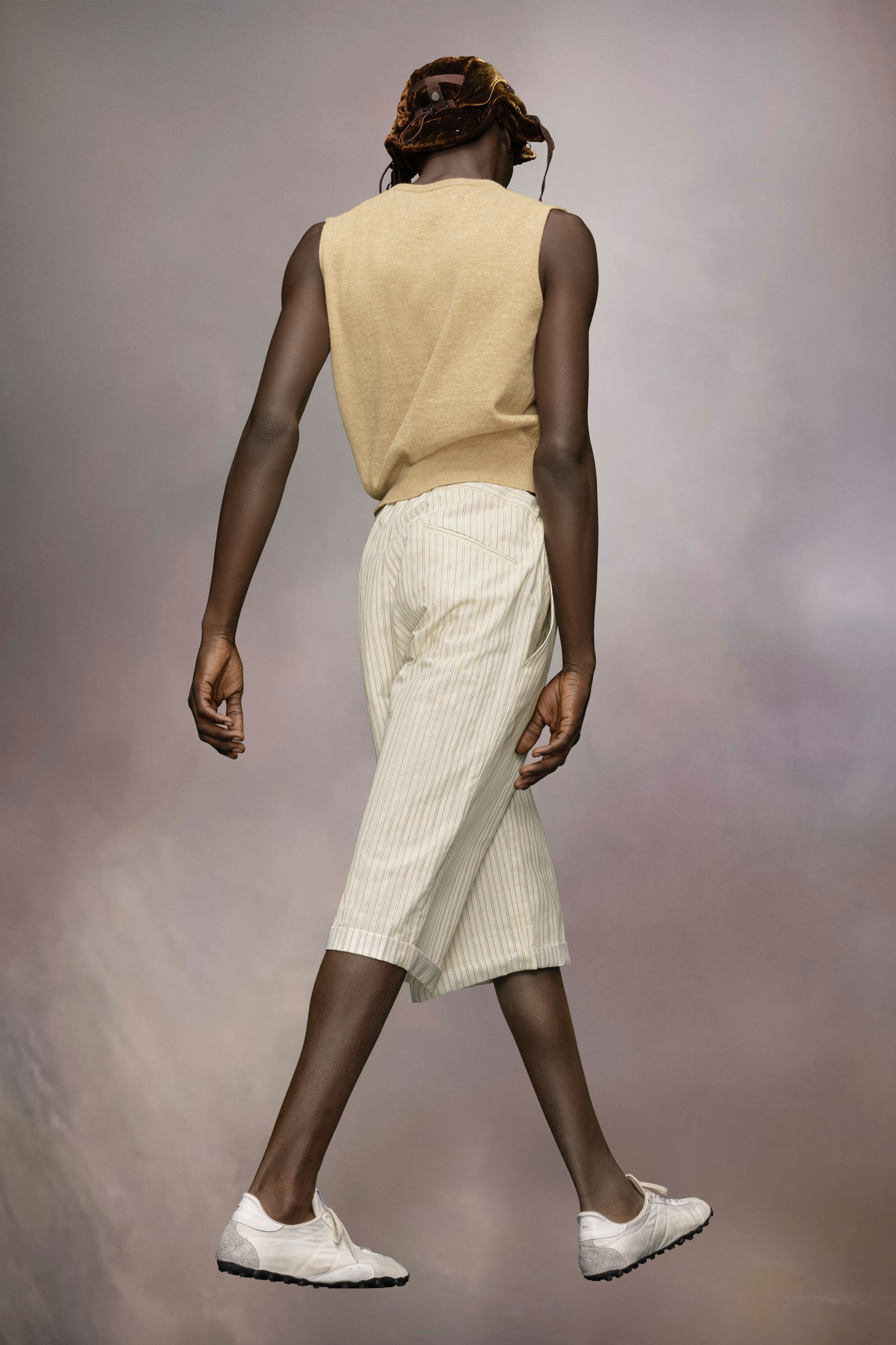 Stripe tie shorts - 5