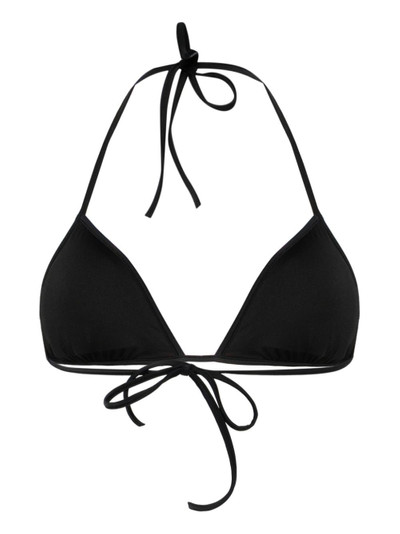 PUCCI Marmo-print triangle bikini top outlook