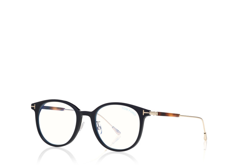 TOM FORD BLUE BLOCK SOFT ROUND OPTICALS outlook