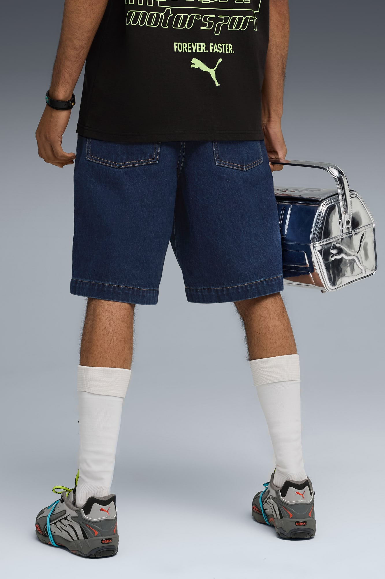 A$AP ROCKY x PUMA Men's Denim Shorts - 6