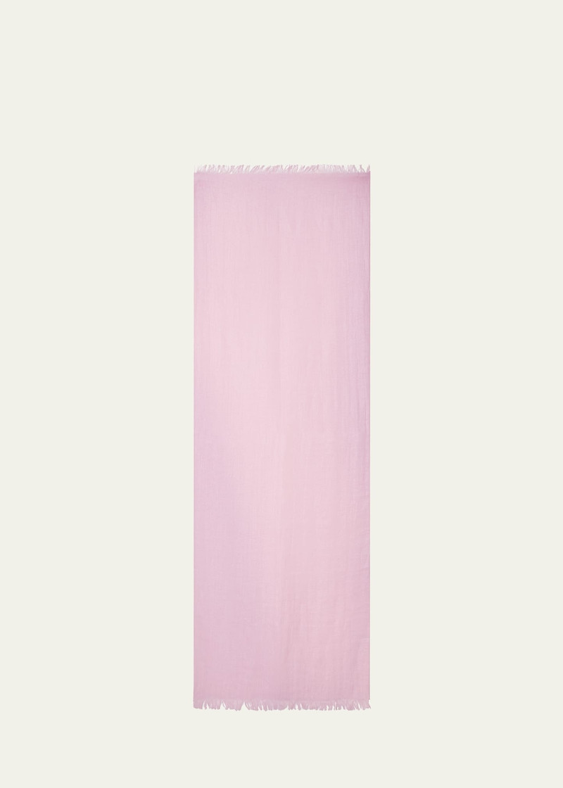 AKRIS Laminated Linen Scarf, 79x28" outlook