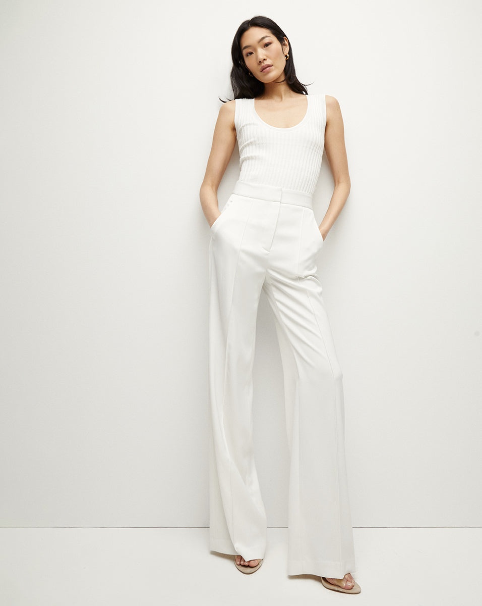 SANDRA RIBBED TANK - 4