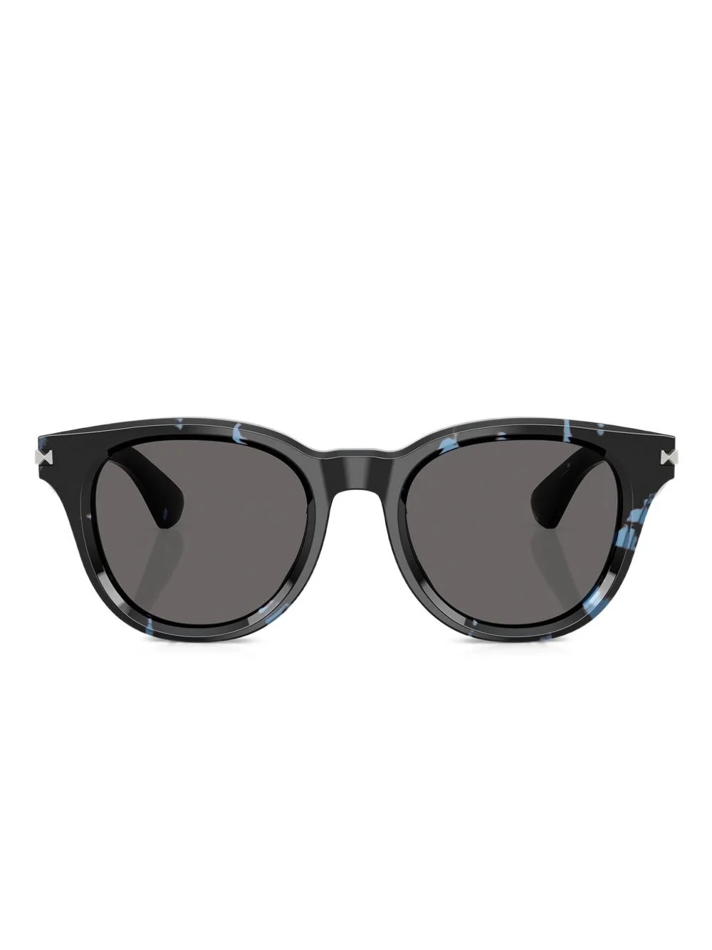 marble-effect sunglasses - 1