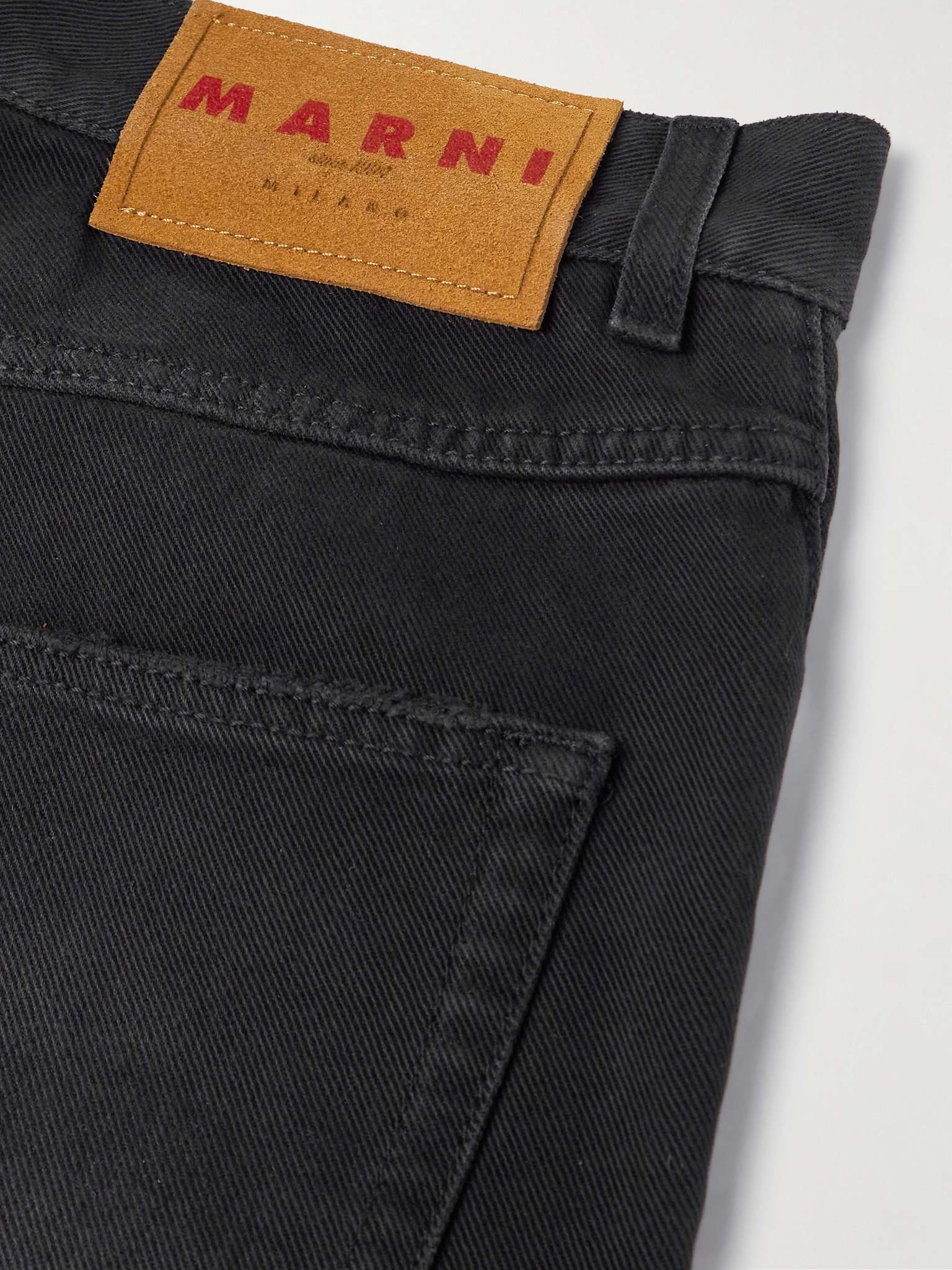 Straight-Leg Patchwork Jeans - 5