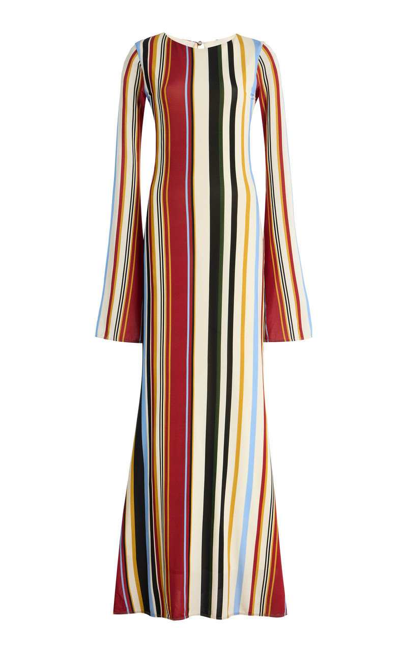 Amay Striped Knit Maxi Dress multi 1