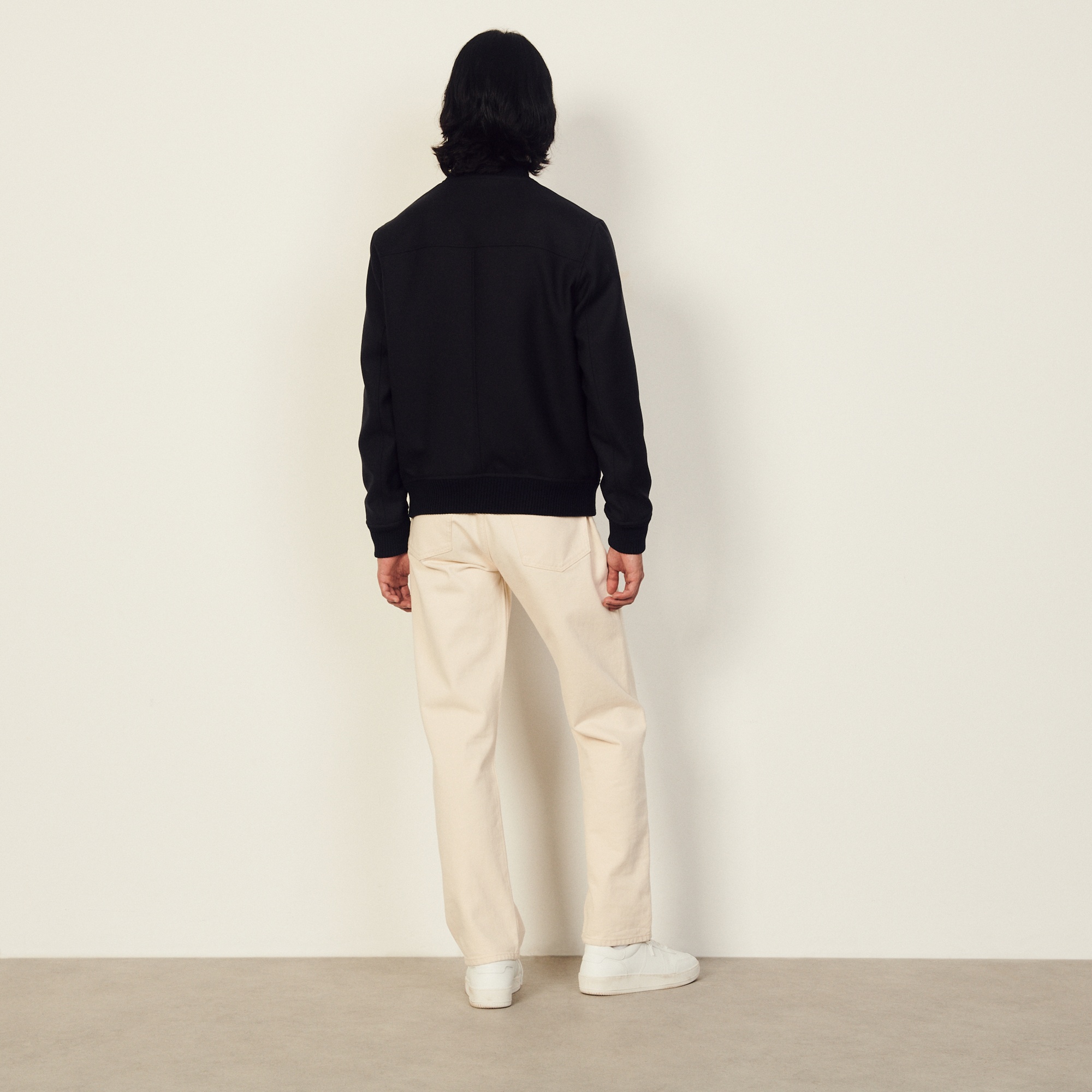 Zipped bomber jacket - 3