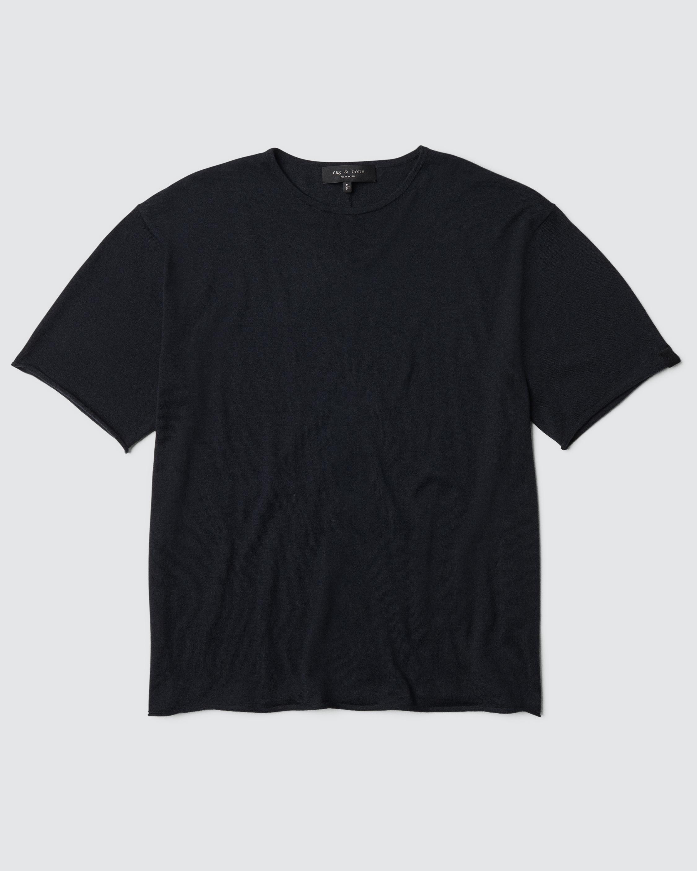 Reid Knit Merino Tee
Wool Blend T-Shirt - 1