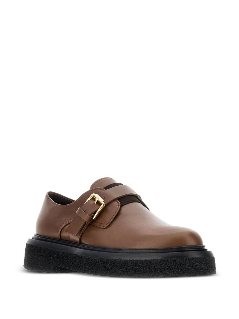 Max Mara buckle-detail loafers outlook