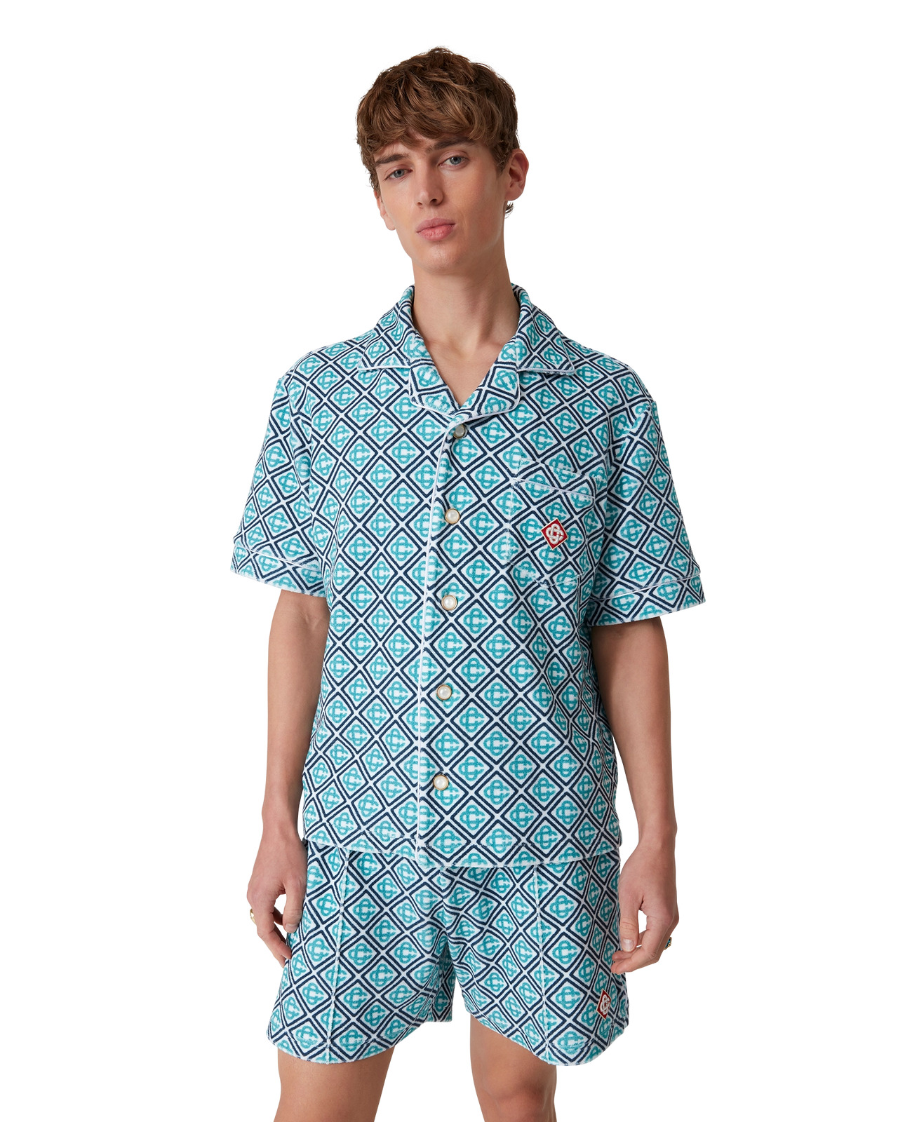 Monogram Towelling Shirt | Casablanca Paris - 4