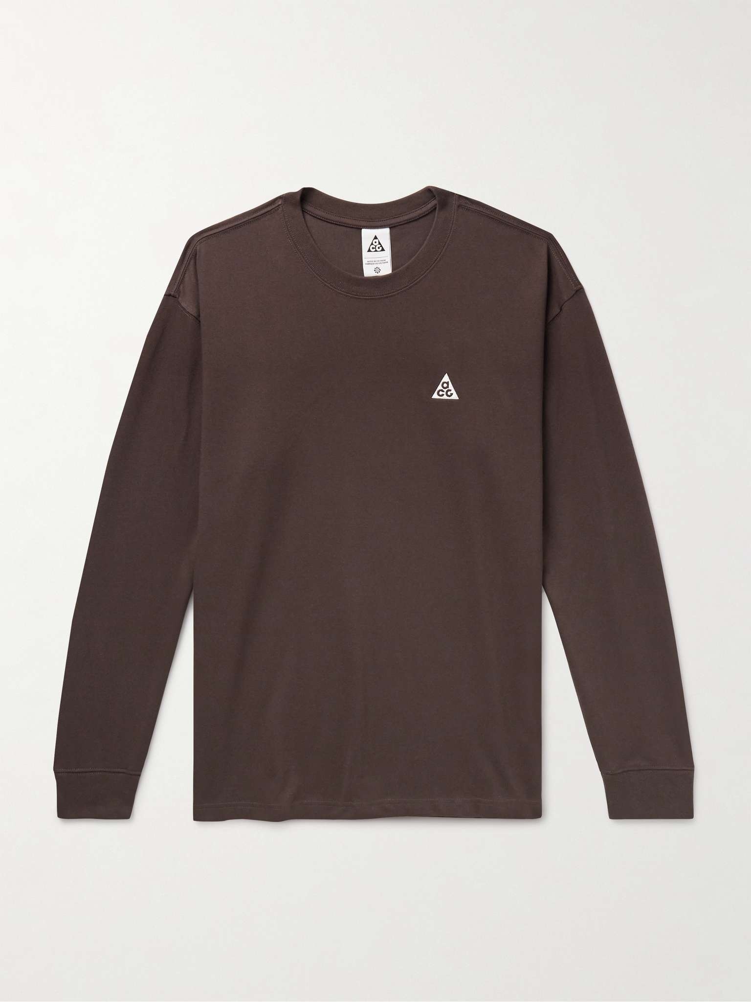 ACG Logo-Embroidered Jersey T-Shirt - 1