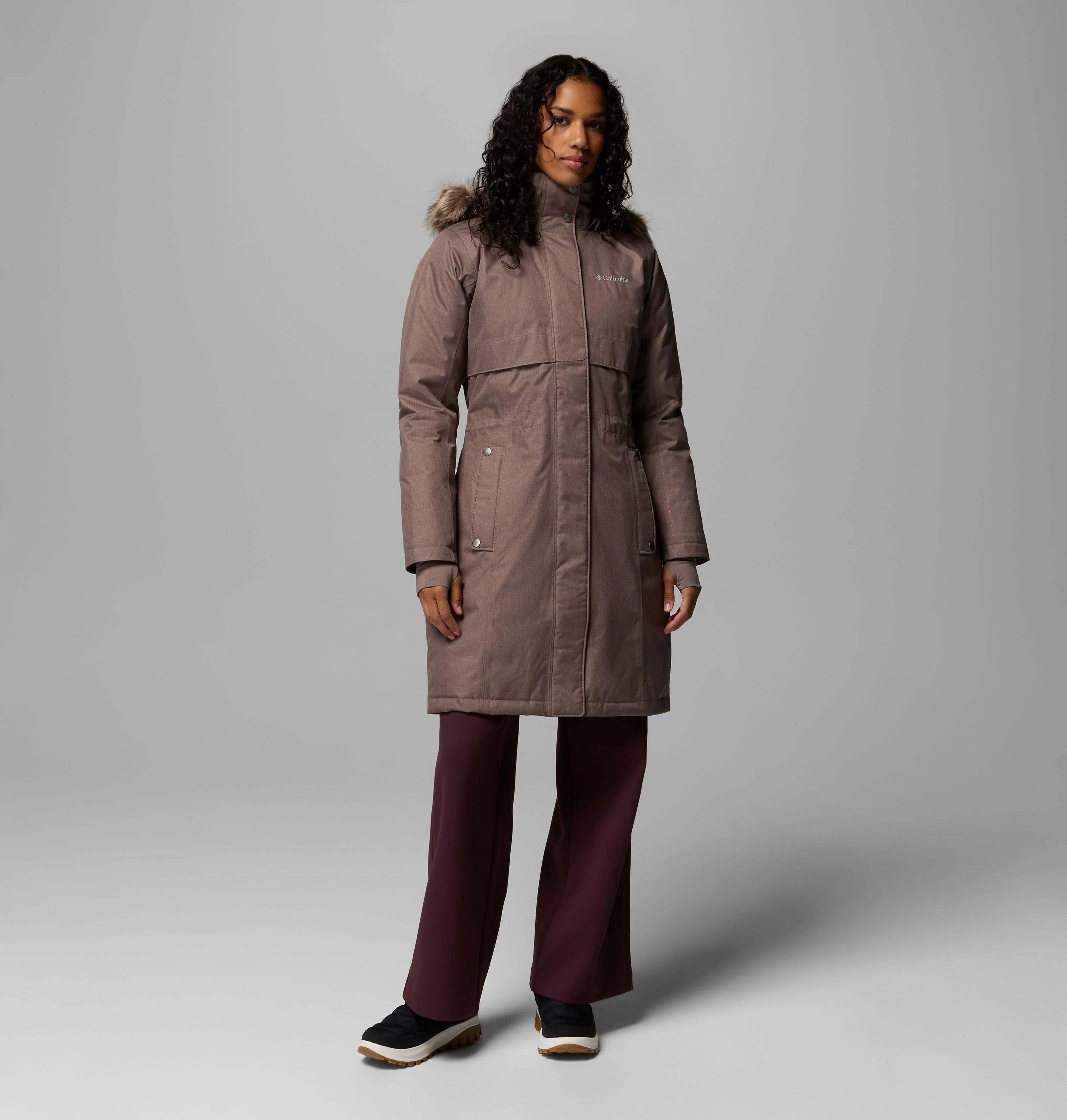 Women's Apres Arson II Winter Long Down Jacket - 1
