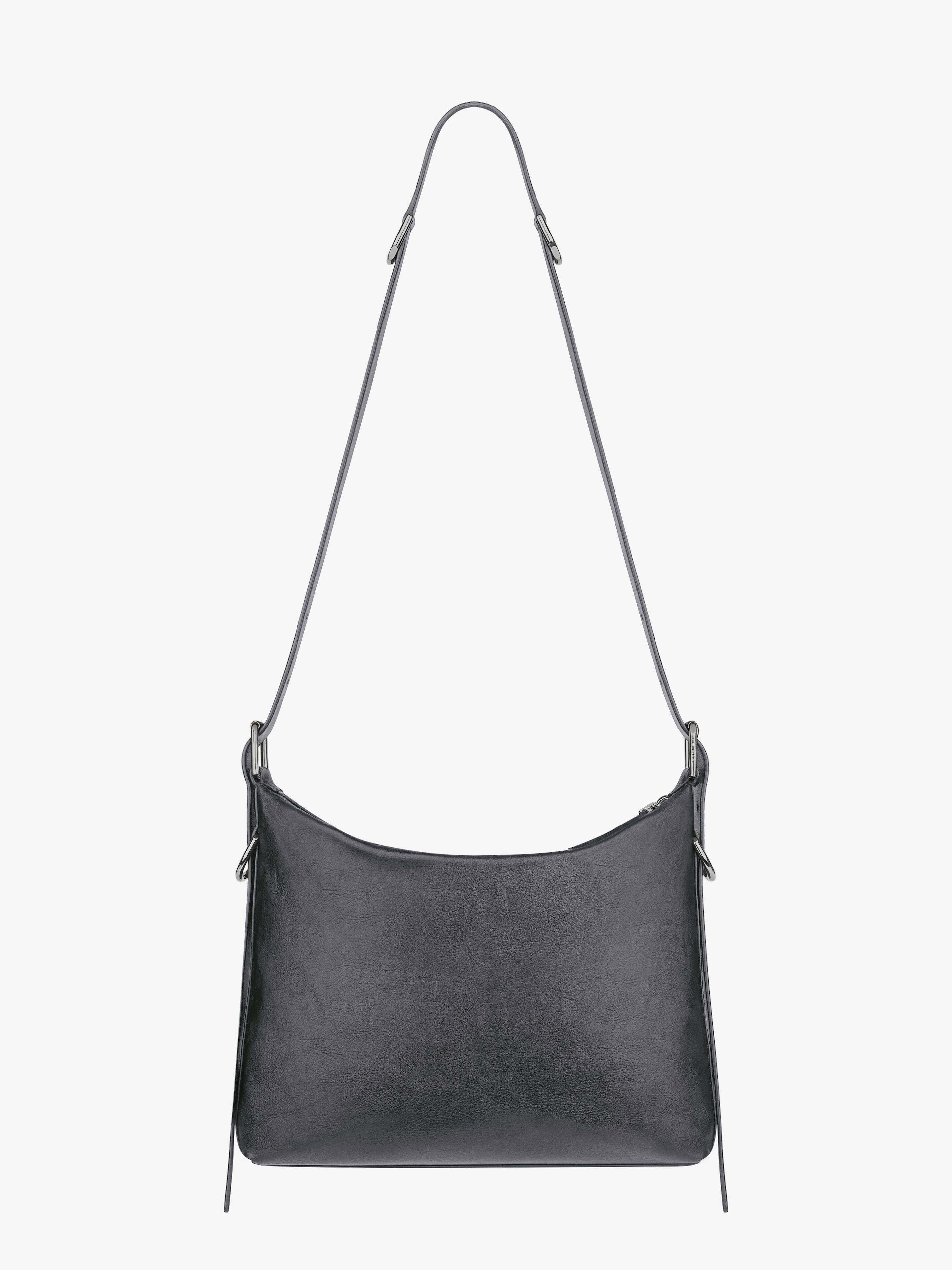 VOYOU CROSSBODY BAG IN GRAINED LEATHER - 4