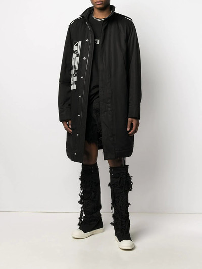 Rick Owens Army padded coat outlook