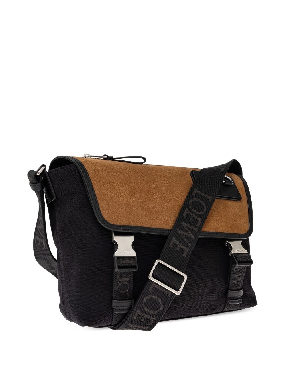 medium Flex canvas messenger bag - 4